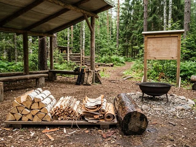 Дрова для школы выживания и туризма в Лыткарине